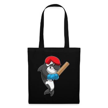 Killer Whale Cricket Cricket Bat - Tote Bag - black - Front