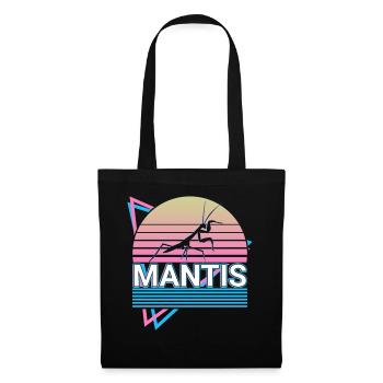 Praying Mantis Praying Mantis Retro Gift - Tote Bag - black - Front