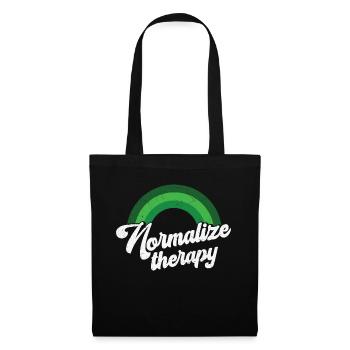 Rainbow Mental Health Therapy - Tote Bag - black - Front