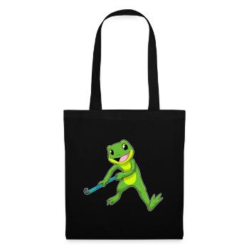 Crosse de hockey sur gazon Frog - Sac en tissu - noir - Devant