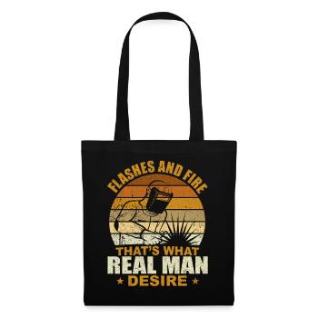 Funny Welder Welder Gift - Tote Bag - black - Front