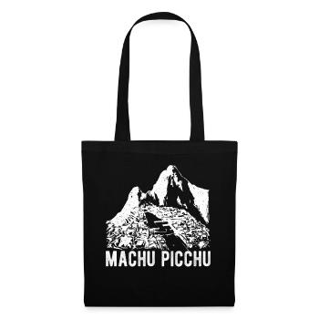 Machu Picchu Pérou Inca Cadeau - Sac en tissu - noir - Devant