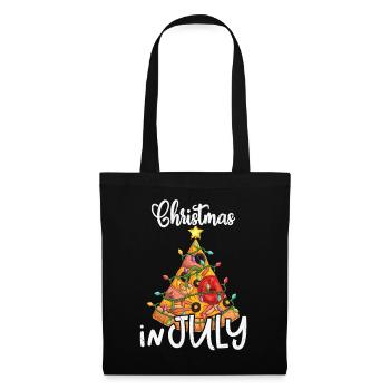 Pizza Christmas in July - Tote Bag - black - Front