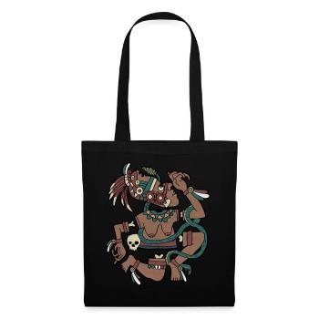 Coyolxauhqui Aztec Goddess Moon Goddess Maya Inca - Tote Bag - black - Front