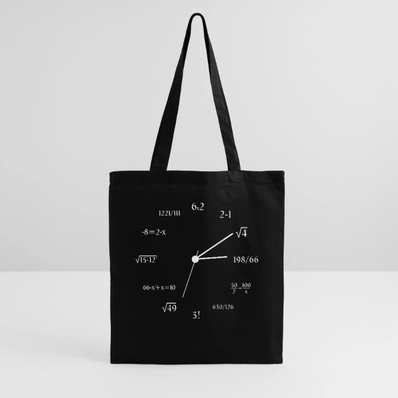 Math Lover Math Clock Math Meme Joke Math Tote Bag