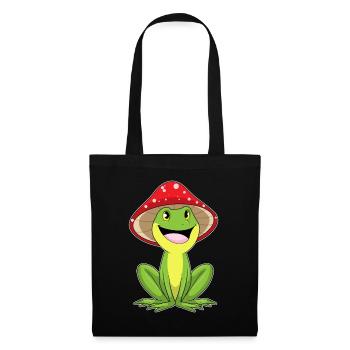 Frog Mushroom - Tote Bag - black - Front