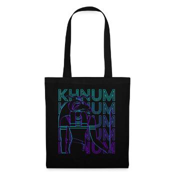 Khnum Egyptian God Ancient Egypt Retro Geschen - Tote Bag - black - Front