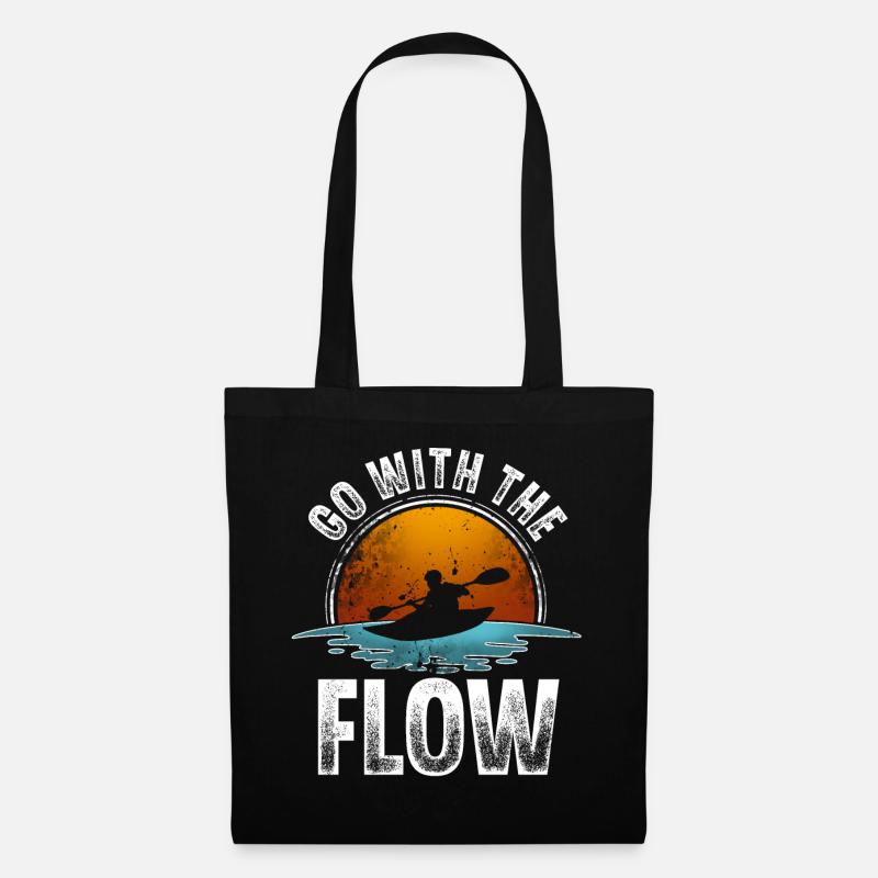 Kayak Kayaker Kayaker - Tote Bag - black