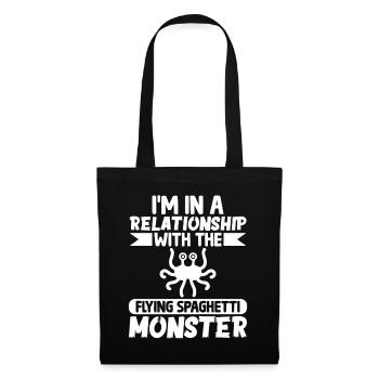 Flying Spaghetti Monster Pastafarianism - Tote Bag - black - Front