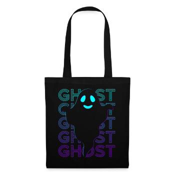 Ghost Spirit Retro - Stoffbeutel - Schwarz - Vorne