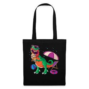 Beach 2022 Tropical Dinosaur Eat In Beach Summer - Tote Bag - black - Front