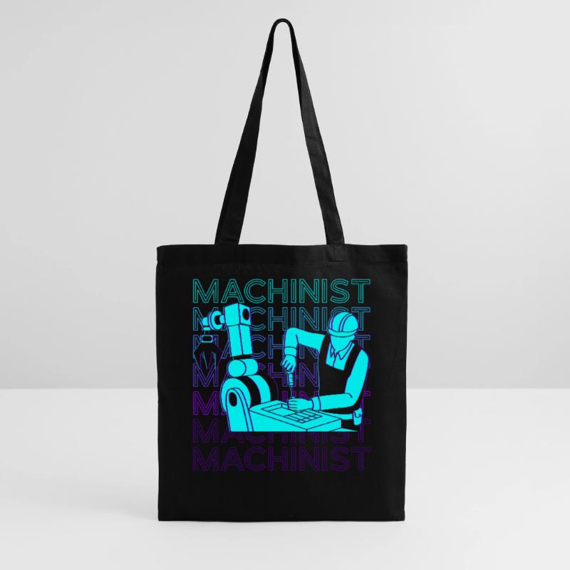 Cutting Machine Operator Cnc Machine Operator Retro Tote Bag