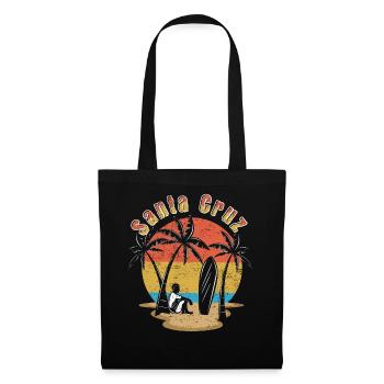 Santa Cruz Vacation 2022 Tropical Hello Summer - Stoffbeutel - Schwarz - Vorne