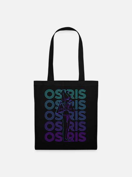 Osiris Ägyptischer Gott Ägyptische Mythologie - Stoffbeutel - Schwarz