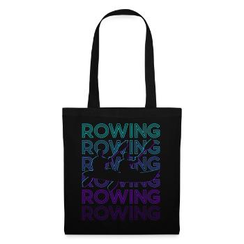 Rowing Retro - Tote Bag - black - Front