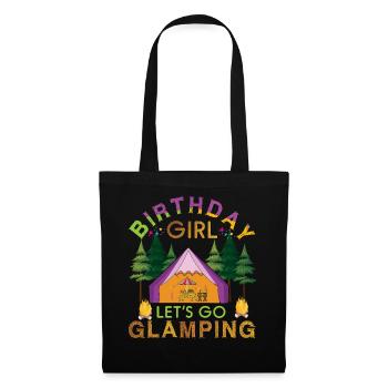 Birth Age Adventure Vacation Glamp Go Camping - Tote Bag - black - Front
