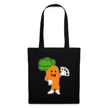 Carrot Poker Poker Cards - Tote Bag - black - Front