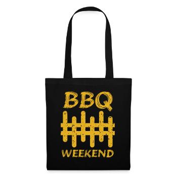 BBQ Weekend Grill Grill Grill Master - Tote Bag - black - Front