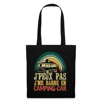Adventure Nature Cannot I Am In Camper Camping - Tote Bag - black - Front