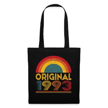 Vintage Original 1993 Cadeau 29ème Anniversaire - Sac en tissu - noir - Devant