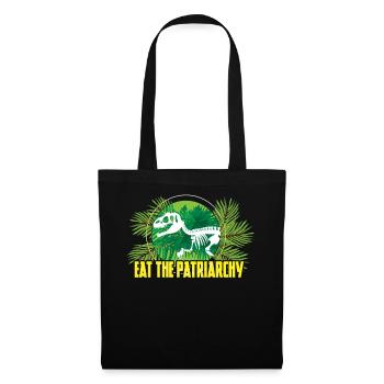 Manger Patriarcat Féminisme Droits Femmes Égalité - Sac en tissu - noir - Devant