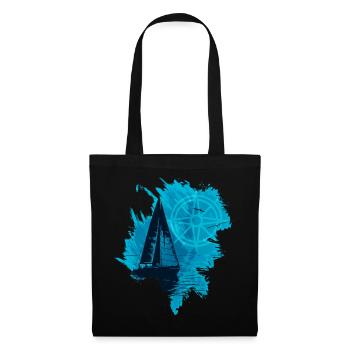 Sailboat - Tote Bag - black - Front