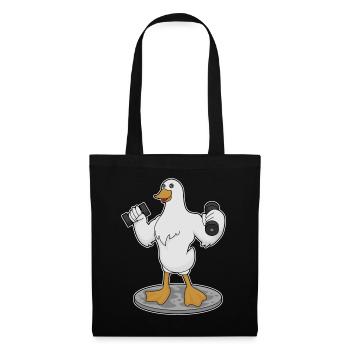 Dumbbells Bodybuilding Canard - Sac en tissu - noir - Devant