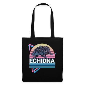 Echidna Retro - Tote Bag - black - Front
