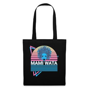 Mami Wata La Sirene Water Spirit Ancien - Sac en tissu - noir - Devant