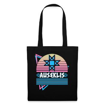 Auseklis Latvian Symbol Antique Symbols Retro - Tote Bag - black - Front
