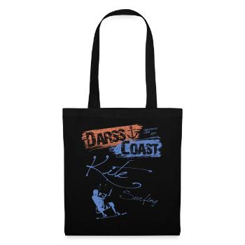 DarssCoast - Kite Surfing - Stoffbeutel - Schwarz - Vorne
