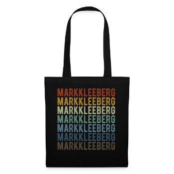 Markkleeberg City Retro Vintage - Tote Bag - black - Front