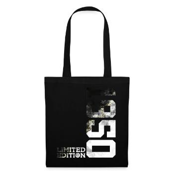 76TH BIRTHDAY LIMITED EDITION 1950 - Tote Bag - black - Front