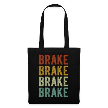 Brake City Retro Vintage - Tote Bag - black - Front