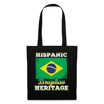 Brazil Brazilian Hispanic Heritage Month - Tote Bag - black - Front
