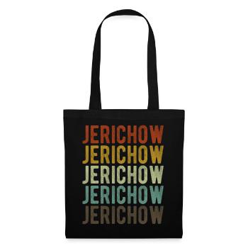 Jerichow City Retro Vintage - Tote Bag - black - Front