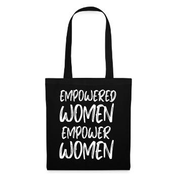 Feminism Rights Womens Equality Empowered Women - Stoffbeutel - Schwarz - Vorne