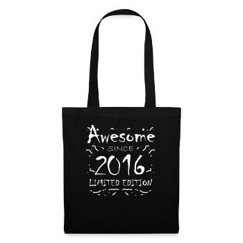 2016 - Vintage 2016 - Fantastic since 2016 - Tote Bag - black - Front