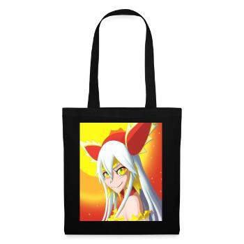 Japan Anime Drawing - Tote Bag - black - Front