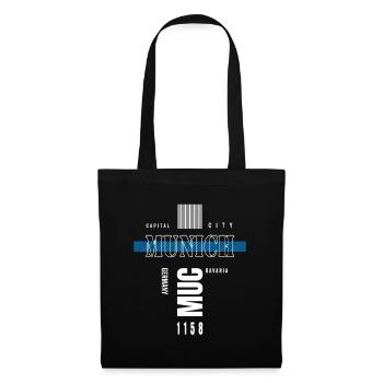 Munich Bavaria Munich Bavaria Capital - Tote Bag - black - Front