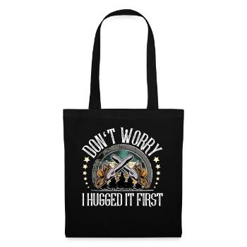 Lumberjack Tree Feller - Tote Bag - black - Front