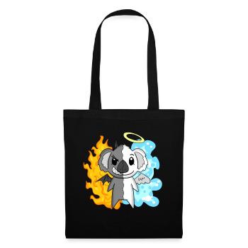 Koala - Angels and Devils - Tote Bag - black - Front