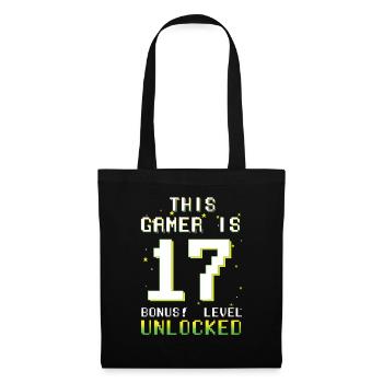 This Gamer Video Game Lover Gamer Age 17 - Tote Bag - black - Front