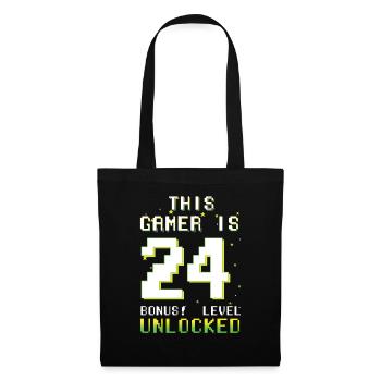 This Gamer Video Game Lover Gamer Age 24 - Tote Bag - black - Front