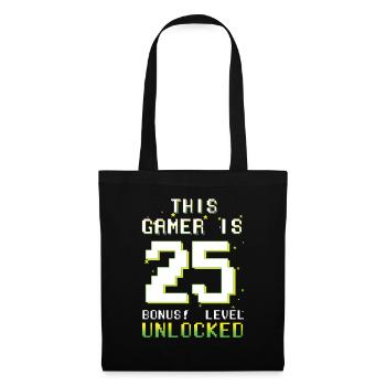 This Gamer Video Game Lover Gamer Age 25 - Tote Bag - black - Front
