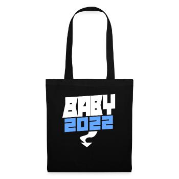 Bébé 2022 - Naissance Enceinte 2022 - Sac en tissu - noir - Devant