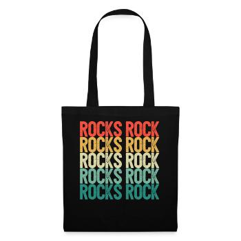 Funny Rock Hunting Geologist Rock Hunter - Tote Bag - black - Front