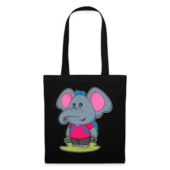 Elephant Student Backpack School - Tote Bag - black - Front