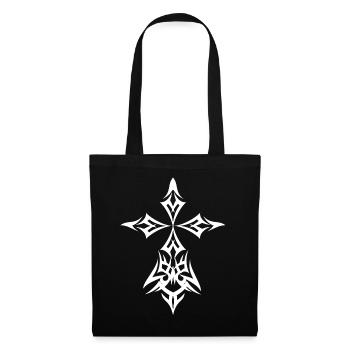 Hermine Celte Tribale Cadeau Pour Breton Celte - Sac en tissu - noir - Devant