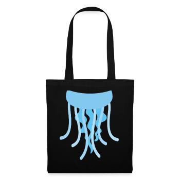 Funny Animal Jellyfish Costume For Halloween - Tote Bag - black - Front